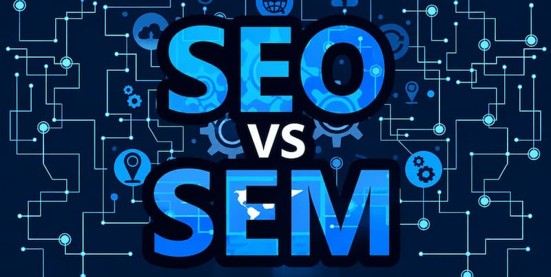 تفاوت SEO و SEM