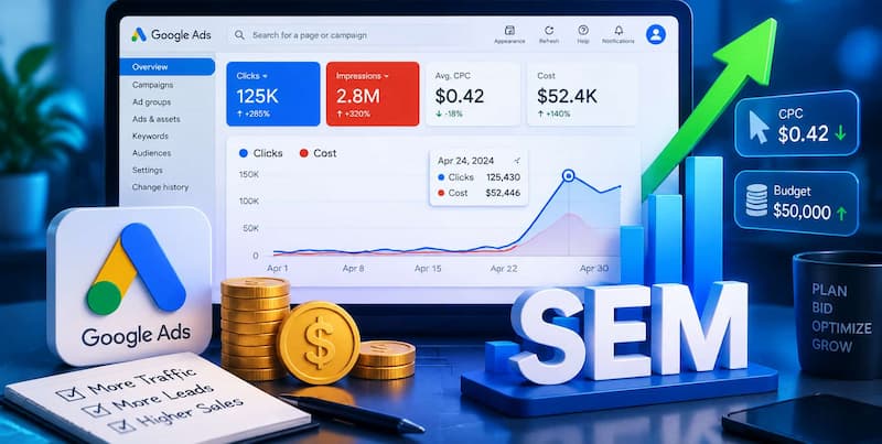 تفاوت SEO و SEM چیست؟ (راهنمای عملی برای انتخاب استراتژی)